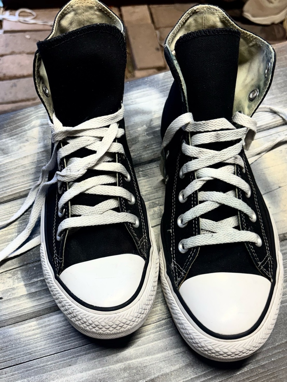 Black Converse All Star high top sneakers #skateboarding #classic Men 9
